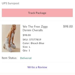 We The Free Ziggy Denim Overalls